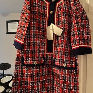 Gucci tweed dress
